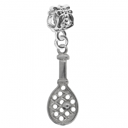 Tenis - Charm argint Paleta tenis 8455330 Dras