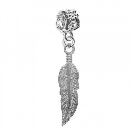 Charmuri din argint cu diverse motive - Charm argint Pana 1008130 Dras