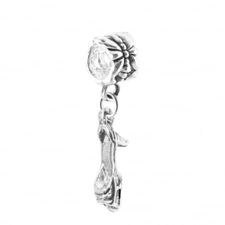 Cu incaltaminte - Charm argint Pantof toc 6878190 Dras