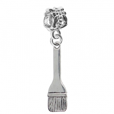 Charmuri din argint cu tematica meserii, profesii, hobby: - Charm argint Pensula 9637310 Dras