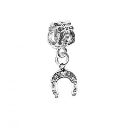 Charmuri din argint cu talismane: - Charm argint Potcoava 4534140 Dras
