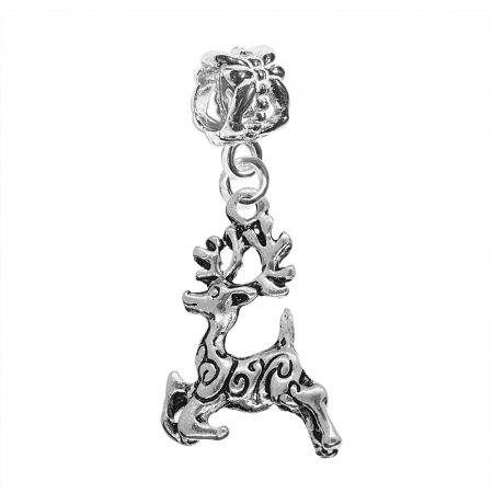 Cu animale salbatice - Charm argint Ren 9705320 Dras