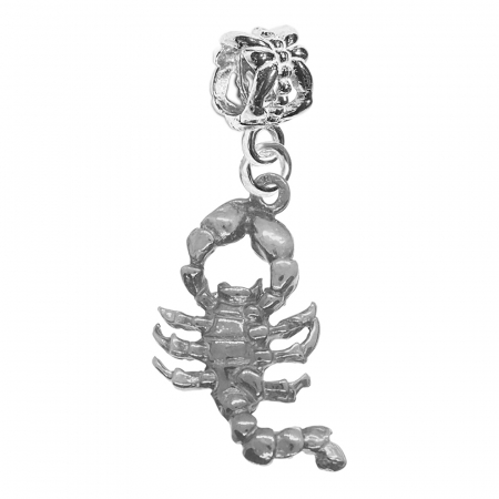 Cu animale salbatice - Charm argint Scorpion 6221450 Dras