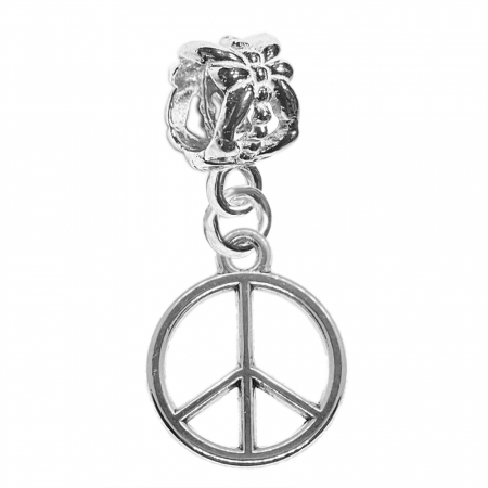 Charmuri din argint cu talismane: - Charm argint Semnul pacii 9597200 Dras