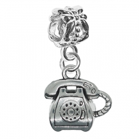 Charmuri din argint cu diverse motive - Charm argint Telefon fix 9619490 Dras