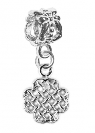 Charmuri din argint cu talismane: - Charm argint Trifoi 6888140 Dras