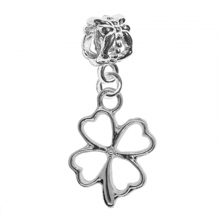 Charmuri din argint cu talismane: - Charm argint Trifoi 9728230 Dras