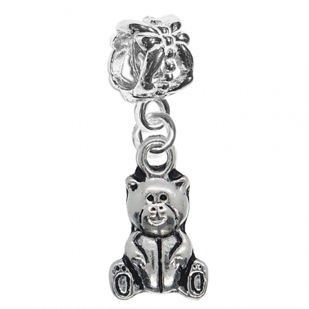 Charmuri din argint cu diverse motive - Charm argint Ursulet 9754290 Dras