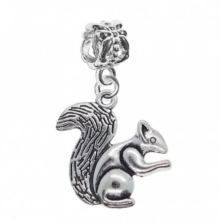 Cu animale salbatice - Charm argint Veverita 9699480 Dras