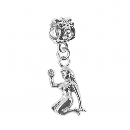 Charmuri din argint cu  zodiace: - Charm argint zodie Fecioara zodiac european 9236160 Dras