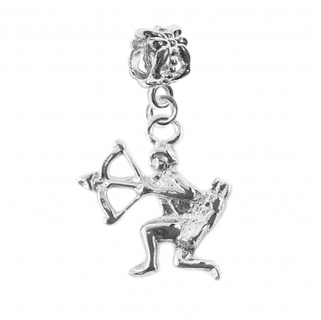 Charmuri din argint cu  zodiace: - Charm argint zodie Sagetator zodiac european 9238175 Dras