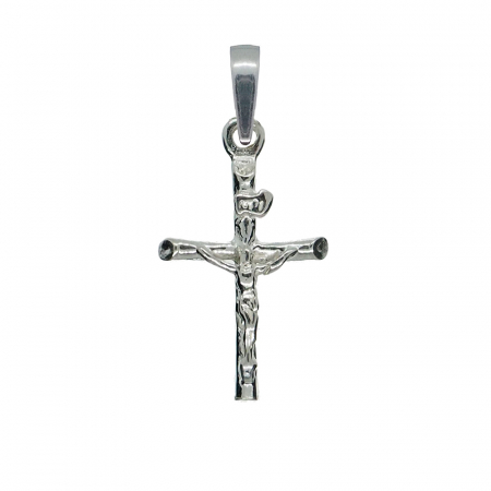 Pandantive din argint cu tematica religioasa: - Cruciulita argint model 4139130 Dras