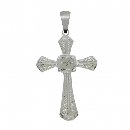 Pandantive din argint cu tematica religioasa: - Cruciulita argint model 4175480 Dras