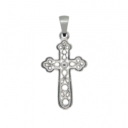Pandantive din argint cu tematica religioasa: - Cruciulita argint model 4222230 Dras