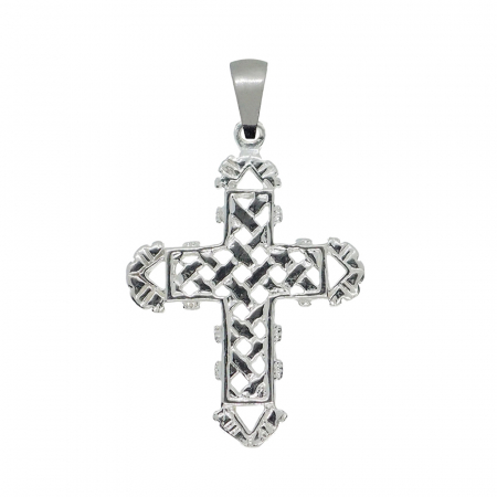 Pandantive din argint cu tematica religioasa: - Cruciulita argint model 4224300 Dras