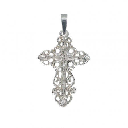 Pandantive din argint cu tematica religioasa: - Cruciulita argint model 4225165 Dras