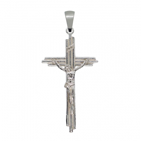 Pandantive din argint cu tematica religioasa: - Cruciulita argint model 4229520 Dras