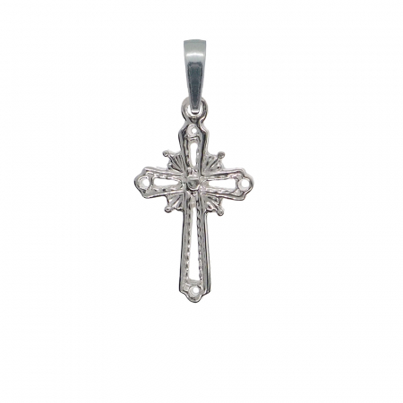 Pandantive din argint cu tematica religioasa: - Cruciulita argint model 4237130 Dras