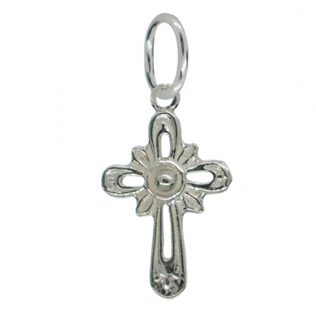 Pandantive din argint cu tematica religioasa: - Cruciulita argint model 4259032 Dras