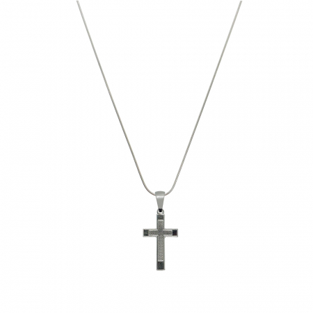 Cu cruciulite - Lantisor argint personalizat cruciulita argint 4108SCH470 Dras