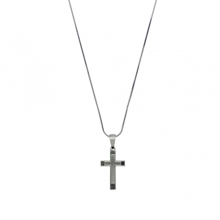 Cu cruciulite - Lantisor argint personalizat cruciulita argint 4108SCHD280 Dras