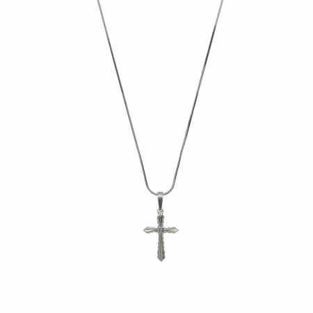 Lantisor argint personalizat cruciulita argint 4113SCHD380 Dras Lantisoare din argint cu tematica religioasa: - Lantisor argint personalizat cruciulita argint 4113SCHD380 Dras