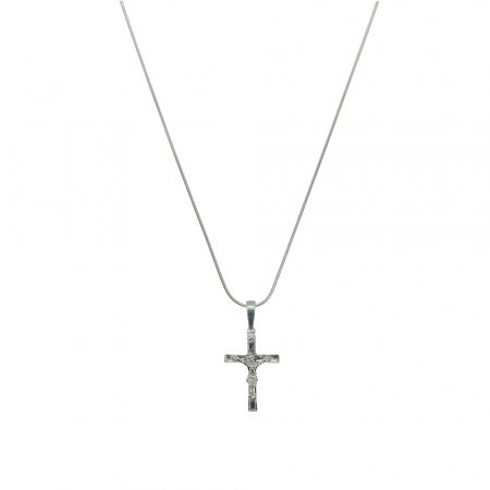 Cu cruciulite - Lantisor argint personalizat cruciulita argint 4114SCH420 Dras