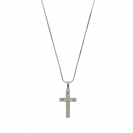 Lantisoare din argint cu tematica religioasa: - Lantisor argint personalizat cruciulita argint 4115SCHD445 Dras