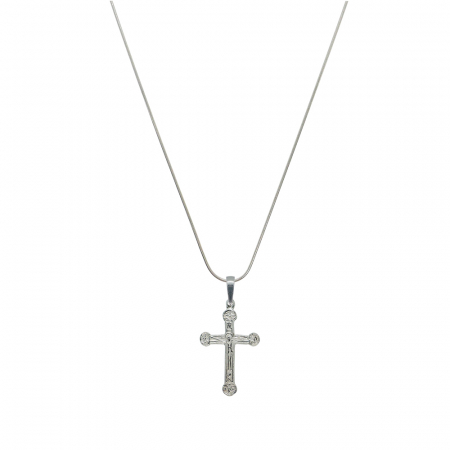 Cu cruciulite - Lantisor argint personalizat cruciulita argint 4116SCH440 Dras
