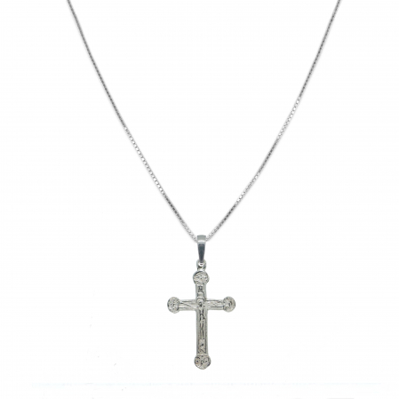 Cu cruciulite - Lantisor argint personalizat cruciulita argint 4116VEN360 Dras