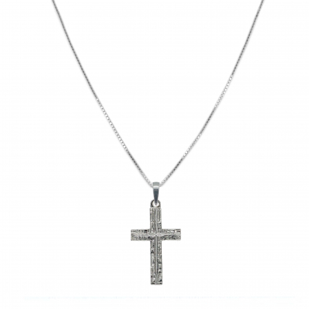 Cu cruciulite - Lantisor argint personalizat cruciulita argint 4124VEN360 Dras