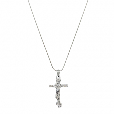 Cu cruciulite - Lantisor argint personalizat cruciulita argint 4127SCH500 Dras