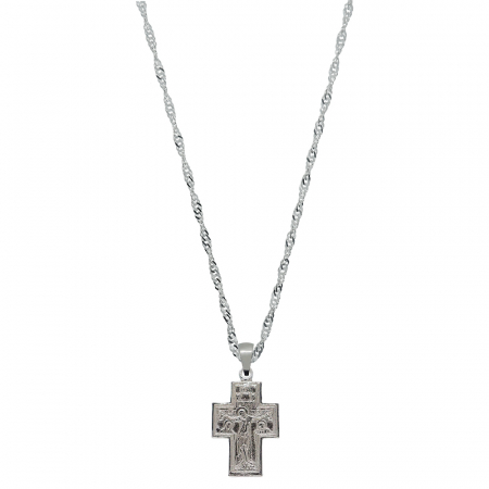 Cu cruciulite - Lantisor argint personalizat cruciulita argint 4128SING855 Dras