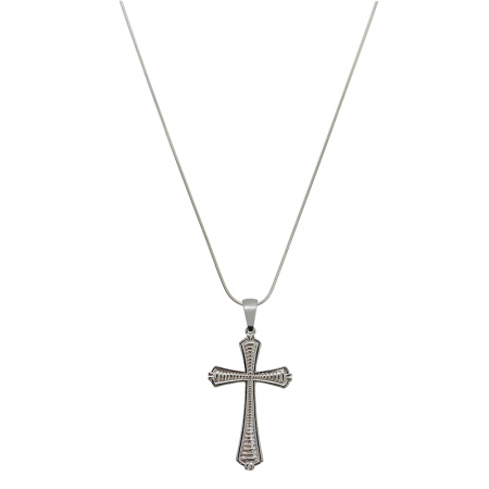 Cu cruciulite - Lantisor argint personalizat cruciulita argint 4129SCH590 Dras