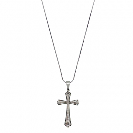 Cu cruciulite - Lantisor argint personalizat cruciulita argint 4129SCHD590 Dras