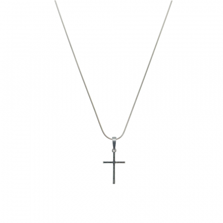 Cu cruciulite - Lantisor argint personalizat cruciulita argint 4135SCH380 Dras