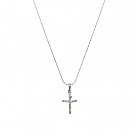 Cu cruciulite - Lantisor argint personalizat cruciulita argint 4139SCH410 Dras