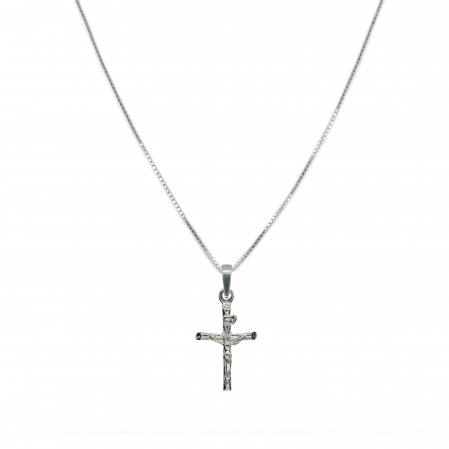 Cu cruciulite - Lantisor argint personalizat cruciulita argint 4139VEN330 Dras