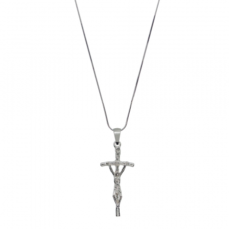 Cu cruciulite - Lantisor argint personalizat cruciulita argint 4144SCHD655 Dras