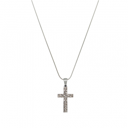 Cu cruciulite - Lantisor argint personalizat cruciulita argint 4156SCH480 Dras