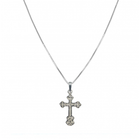 Cu cruciulite - Lantisor argint personalizat cruciulita argint 4171VEN325 Dras