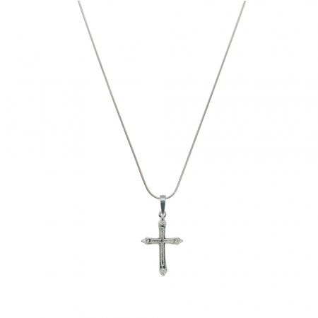 Cu cruciulite - Lantisor argint personalizat cruciulita argint 4173SCH405 Dras