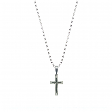 Cu cruciulite - Lantisor argint personalizat cruciulita argint 4182FIG01280 Dras