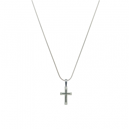 Cu cruciulite - Lantisor argint personalizat cruciulita argint 4182SCH390 Dras