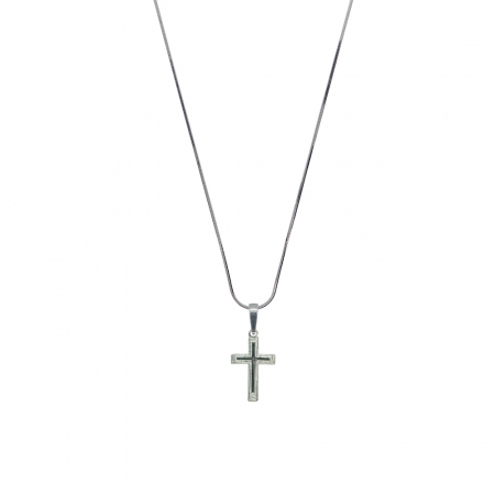 Lantisor argint personalizat cruciulita argint 4182SCHD390 Dras Lantisoare din argint cu tematica religioasa: - Lantisor argint personalizat cruciulita argint 4182SCHD390 Dras