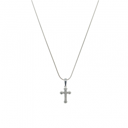 Cu cruciulite - Lantisor argint personalizat cruciulita argint 4183SCH395 Dras