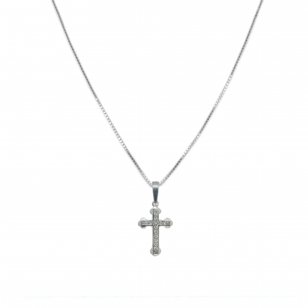 Cu cruciulite - Lantisor argint personalizat cruciulita argint 4183VEN315 Dras