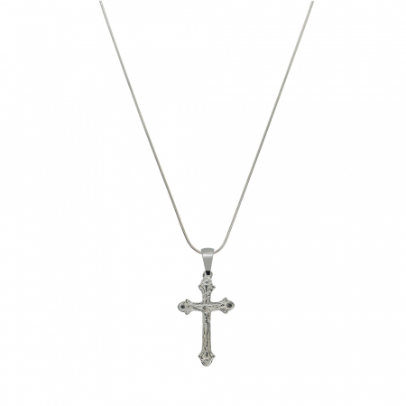 Cu cruciulite - Lantisor argint personalizat cruciulita argint 4188SCH490 Dras