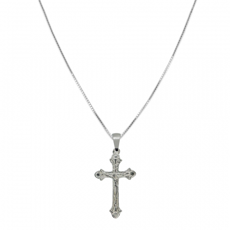Cu cruciulite - Lantisor argint personalizat cruciulita argint 4188VEN410 Dras