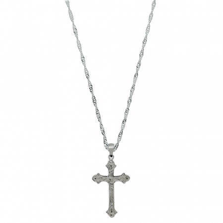 Cu cruciulite - Lantisor argint personalizat cruciulita argint 4189SING865 Dras